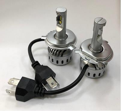 8V-48V H4 XENON LED FAR AMPUL SETİ GENİŞ ACI 6500K 8000 LÜMEN ZES LED