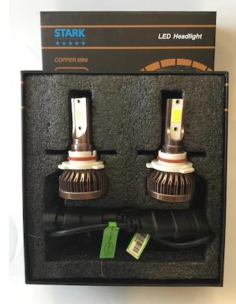 12V HB4 9006 COB LED XENON FAR AMPUL SETİ 6500K 6000 LÜMEN
