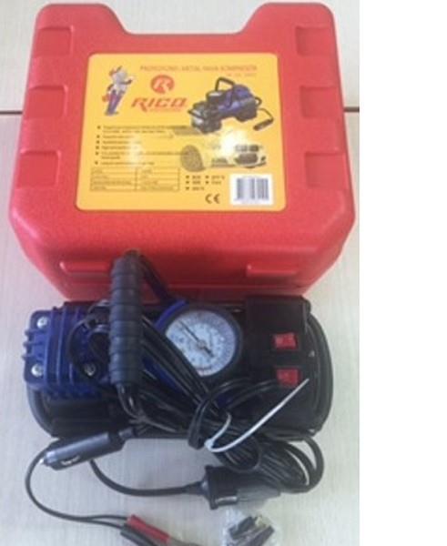 12V LASTİK ŞİŞİRME HAVA KOMPRESÖRÜ METAL IŞIKLI 150 psi (KIRMIZI)