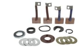 24V MARŞ KÖMÜRÜ BOSCH TİPİ BSX-135/145 + TAMİR TAKIMI (SET) MERCEDES KAMYON 2521