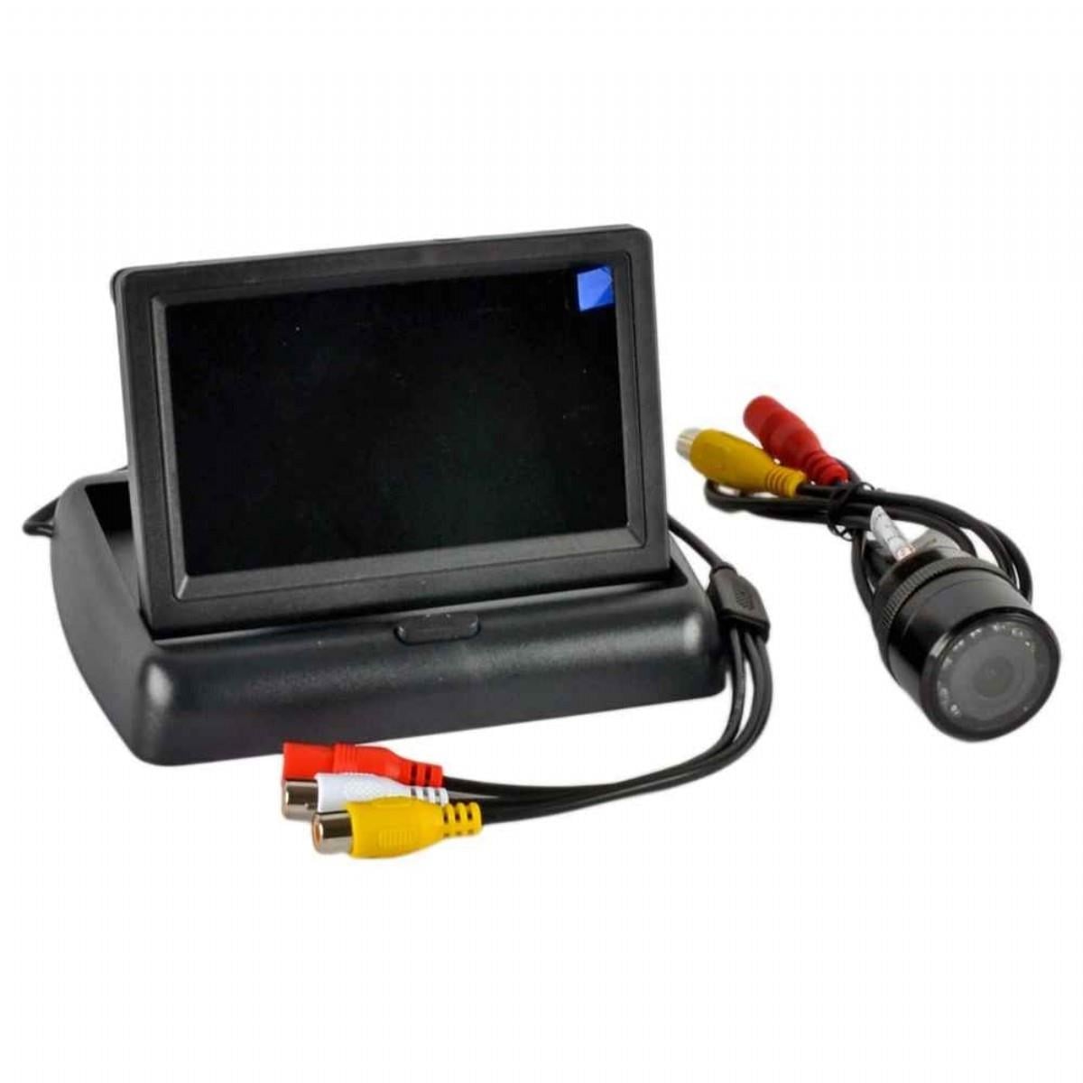 12V ARAÇ İÇİ LCD EKRAN (4.3 '') + KAMERA (GECE GÖRÜŞLÜ)