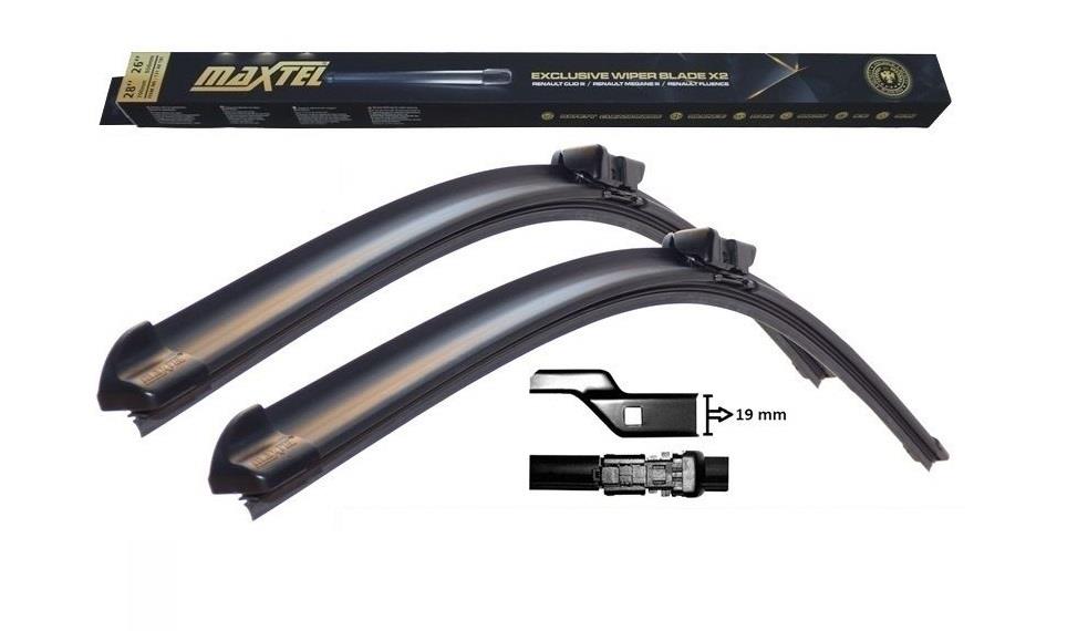 MAXTEL SİLECEK SÜPÜRGESİ 550/500 MM AEROTWIN JEEP RENEGADE 2014 >