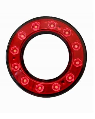 **12V PARK STOP LAMBASI DIŞ (ÇAMURLUK) LEDLİ KIRMIZI ISUZU TURKUAZ/NEOPLAN OTOBÜS (98 MM)**