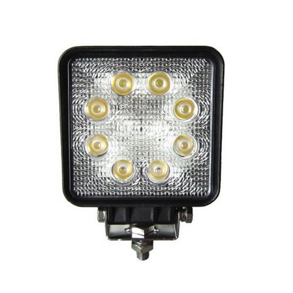 9V-30V ÇALIŞMA LAMBASI KARE (9 X 3W POWER LEDLİ) (105*105 MM)