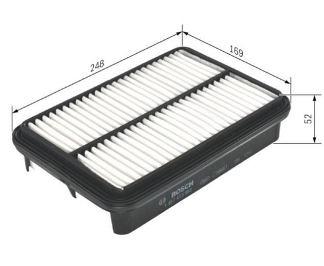 BOSCH HAVA FİLTRESİ MITSUBISHI-TOYOTA-VW