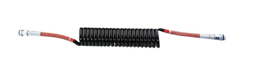 TIR DORSE HAVA HORTUMU SİYAH (KIRMIZI UÇLU) (POLYURETAN) (M16 X 1.5) (3.5 MT)