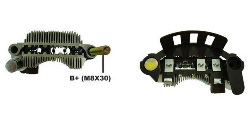 DİYOT TABLASI  TARAK 85 MM 6 DİYOT (M8 SAĞ CIVATA) (İKAZ DİYOTLU) MITSUBISHI L300 TAIWAN