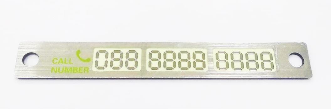 ARAÇ İÇİ TELEFON NUMARATIGI (PARK-TEL) 