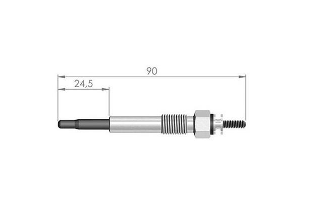 11V KIZDIRMA BUJİSİ ISUZU-TCM FORKLİFT (ET.1 GERMANY)