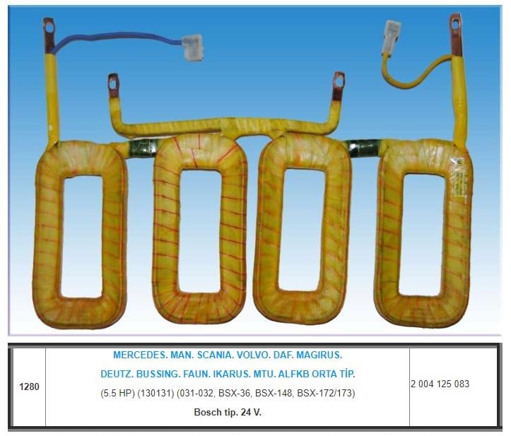 24V MARŞ YASTIĞI ALFKB ORTA