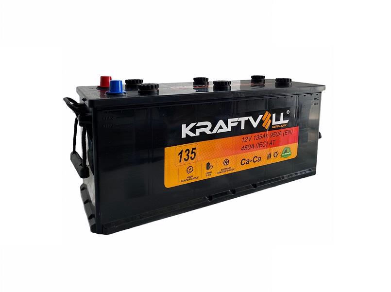 KRAFTVOLL 12V 135 AH AKÜ 950 A (EN) (513*189*220)