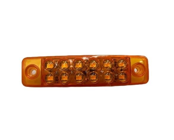 12V-24V PARMAK LAMBA 12-LEDLİ SARI (108*28 MM)