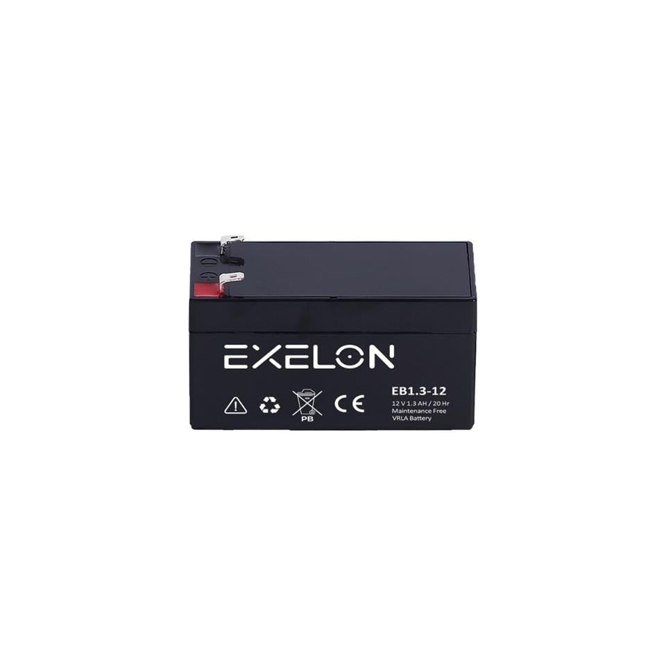 EXELON 12V 1.3 AH AKÜ KURU TİP (98*46*54) (0.51 KG) VRLA BATTERY