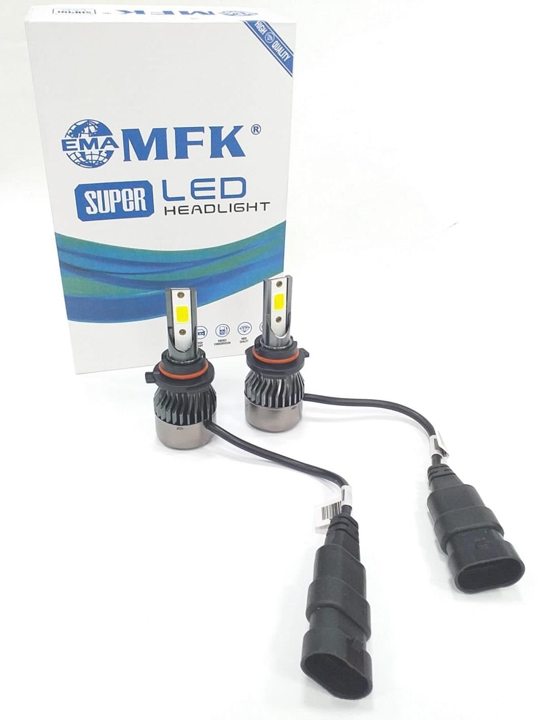 8V-48V H11 LED XENON FAR AMPUL SETİ 6000K 6000 LÜMEN (COB LED) 