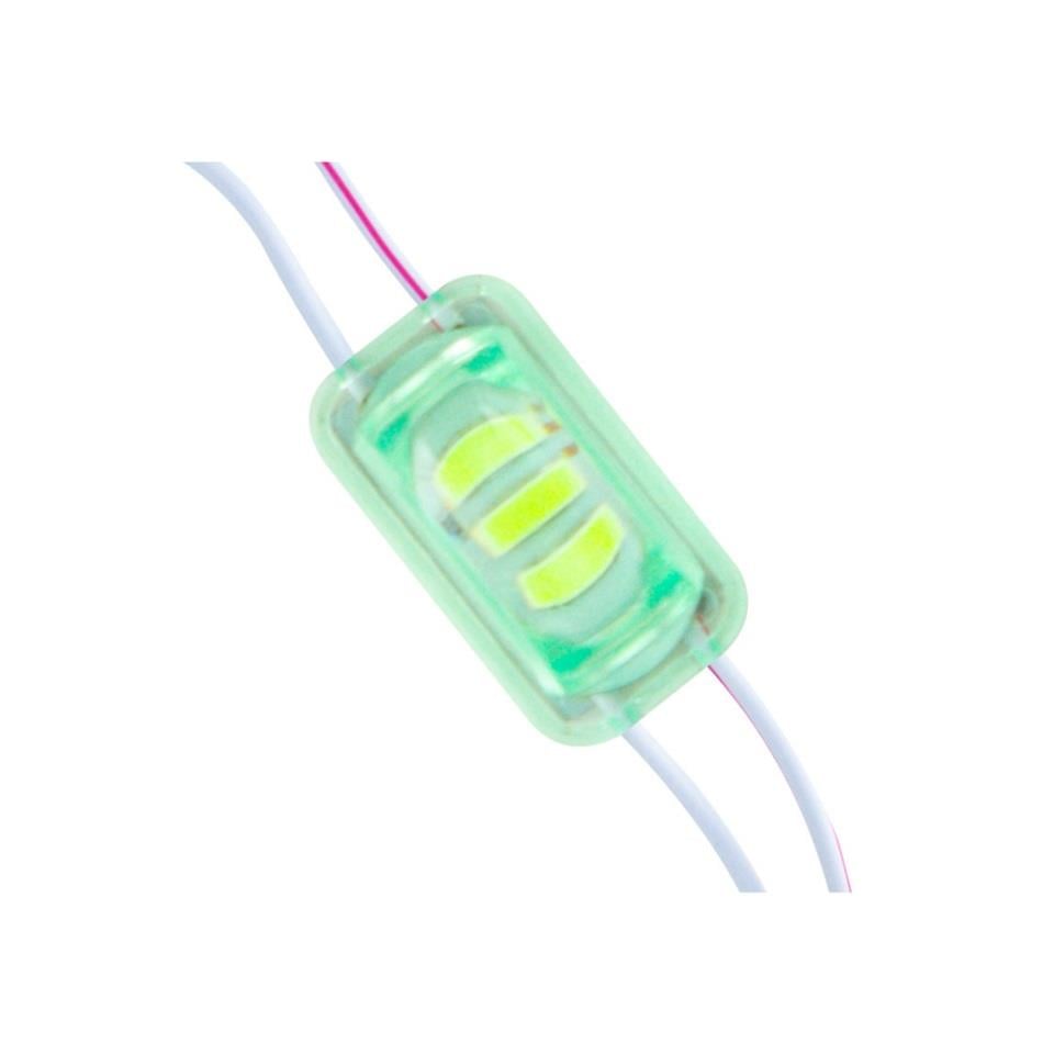 12V MODUL LAMBA 1.5W (CAMLI) YEŞİL (35*20 MM)