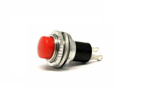 MİNİ BUTON METAL YAYLI (10 MM) KIRMIZI