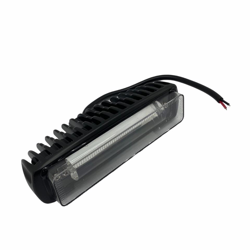10V-80V LED SPOT LAMBA MERCEKLİ (KIRMIZI ÇİZGİ) (110*44 MM) FORKLİFT