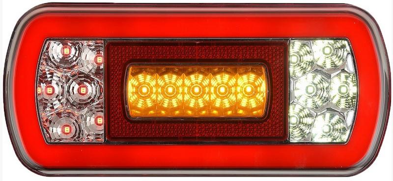 24V STOP LAMBASI (NEON LEDLİ) (4 FONKSİYONLU) (220*100*50 MM)