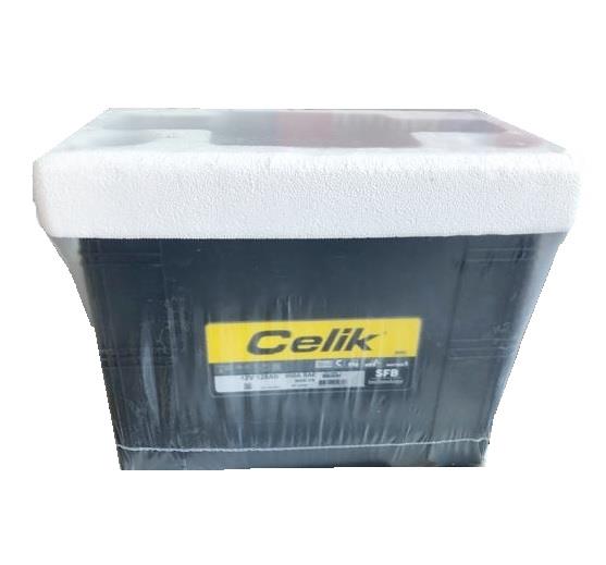 ÇELİK 12V 128 AH AKÜ 950 A (EN) (344*173*290) HD (AĞIR HİZMET)
