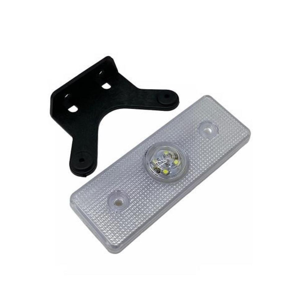 12V-24V YAN PARK LAMBASI DORSE SİDE MARKER BOMBELİ BEYAZ (LEDLİ) 
