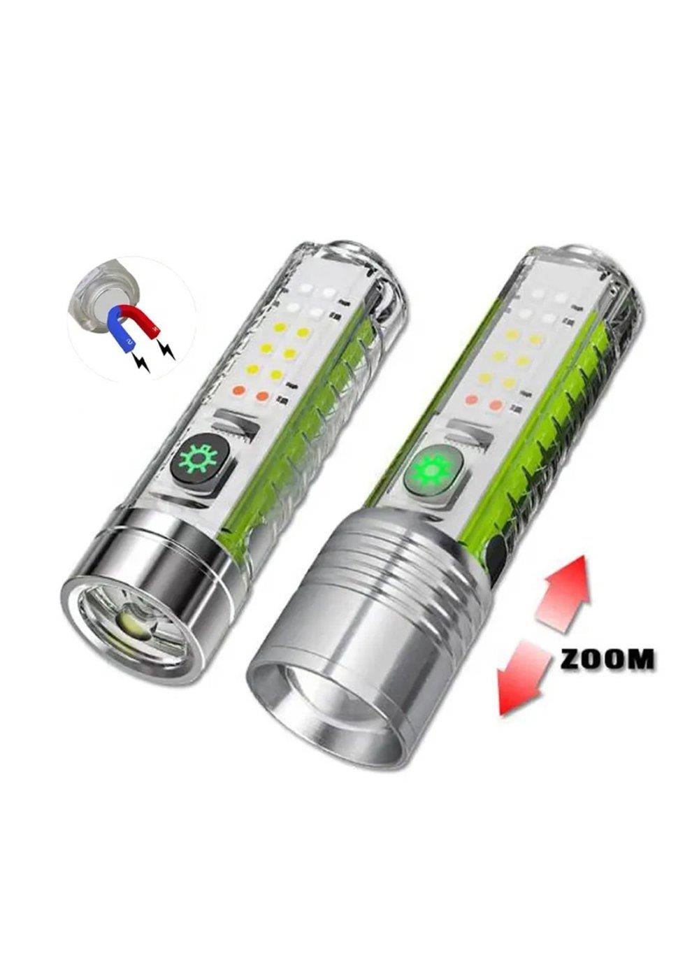 EL FENERİ-ÇALIŞMA LAMBASI LEDLİ (FONKSİYONLU) (USB ŞARJLI) (MIKNATISLI-ASKILI-AYAKLI)