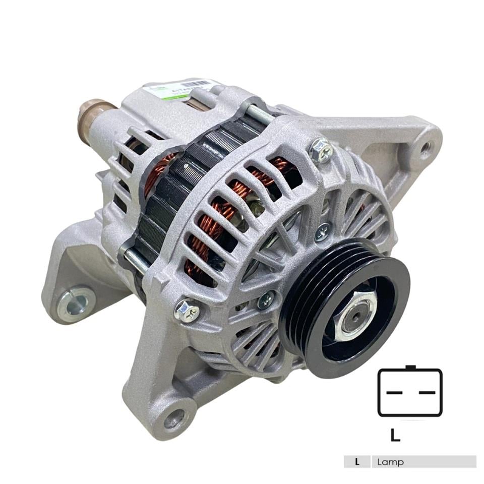 12V ALTERNATÖR DİNAMO MITSUBISHI TİPİ 70 A (L) DACIA LOGAN/SANDERO BENZİNLİ 2004 >