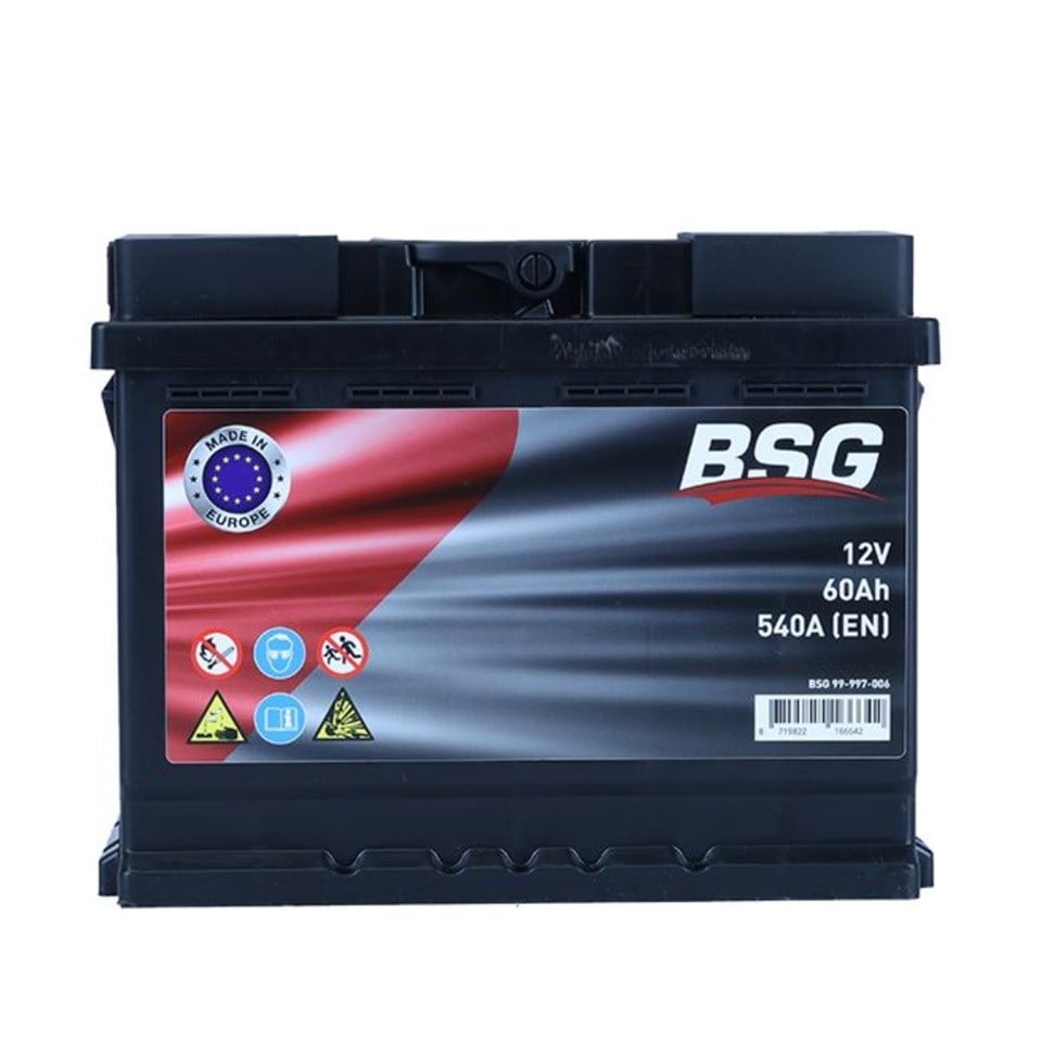 BSG 12V 60 AH AKÜ  540 A (EN) (242*175*190)