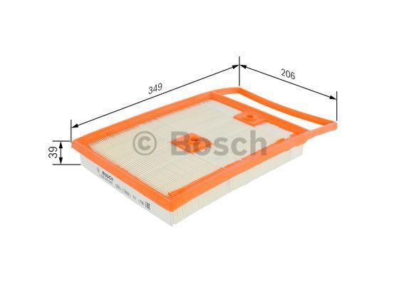 BOSCH HAVA FİLTRESİ (ELYAFLI) AUDI-SEAT-SKODA-VW