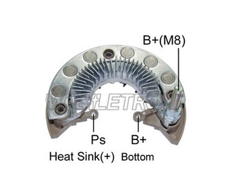 DİYOT TABLASI  MITSUBISHI TİPİ (M8 CIVATA SAĞ) NISSAN QASHQAI