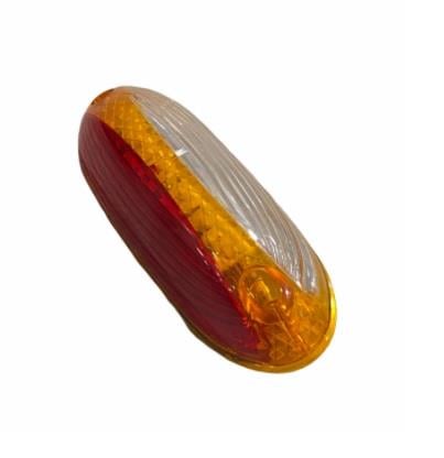 24V YAN POZİSYON LAMBASI SİDE MARKER 18 LEDLİ (KIRMIZI-BEYAZ-SARI) (125*45 MM) UNIVERSAL