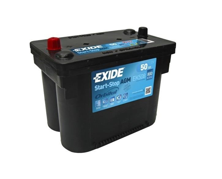 EXIDE 12V 50 AH AKÜ AGM ORBITAL 800 A (EN) (START-STOP) (260*173*190/210)