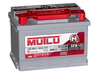 MUTLU 12V 60 AH AKÜ SFB 540A (EN) (242*175*175) (ALÇAK)