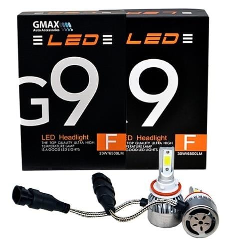 9V-48V H11 COB LED XENON FAR AMPUL SETİ 6000K 6500 LÜMEN