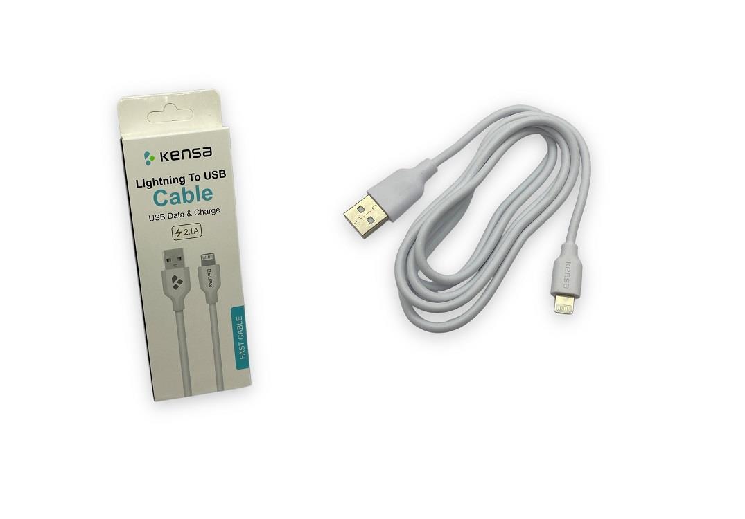 TELEFON DATA-ŞARJ KABLOSU 2 A (USB) (1.20 MT) IPHONE