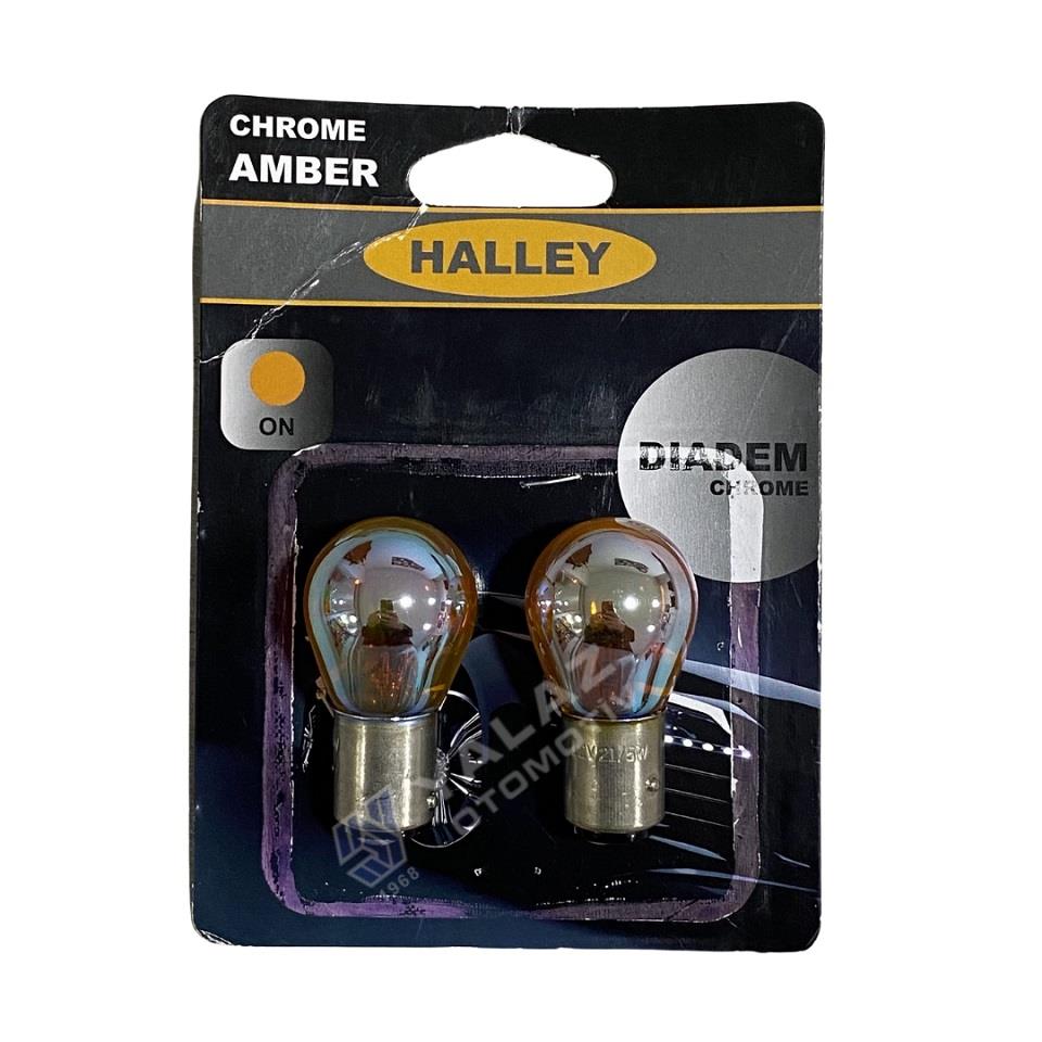 HALLEY 12V 1016 AMPUL 21/5W AMBER DİADEM SARI (ŞAŞI TIRNAK) (2 AD) ITALY