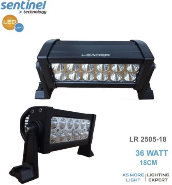 12V-32V LED LAMBA OFF-ROAD (12 X 3W) (180 MM) BEYAZ