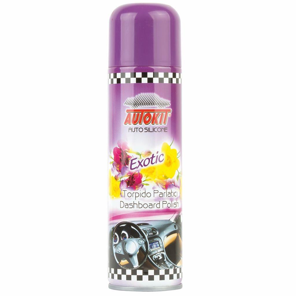 AUTOKIT TORPİDO PARLATICI (SPREY) (EXOTIC KOKULU) (220 ML)