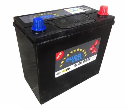 EUROCELL 12V 60 AH AKÜ 510 A (EN) (238*129*227) (DAR) (45 AH TİPİ)