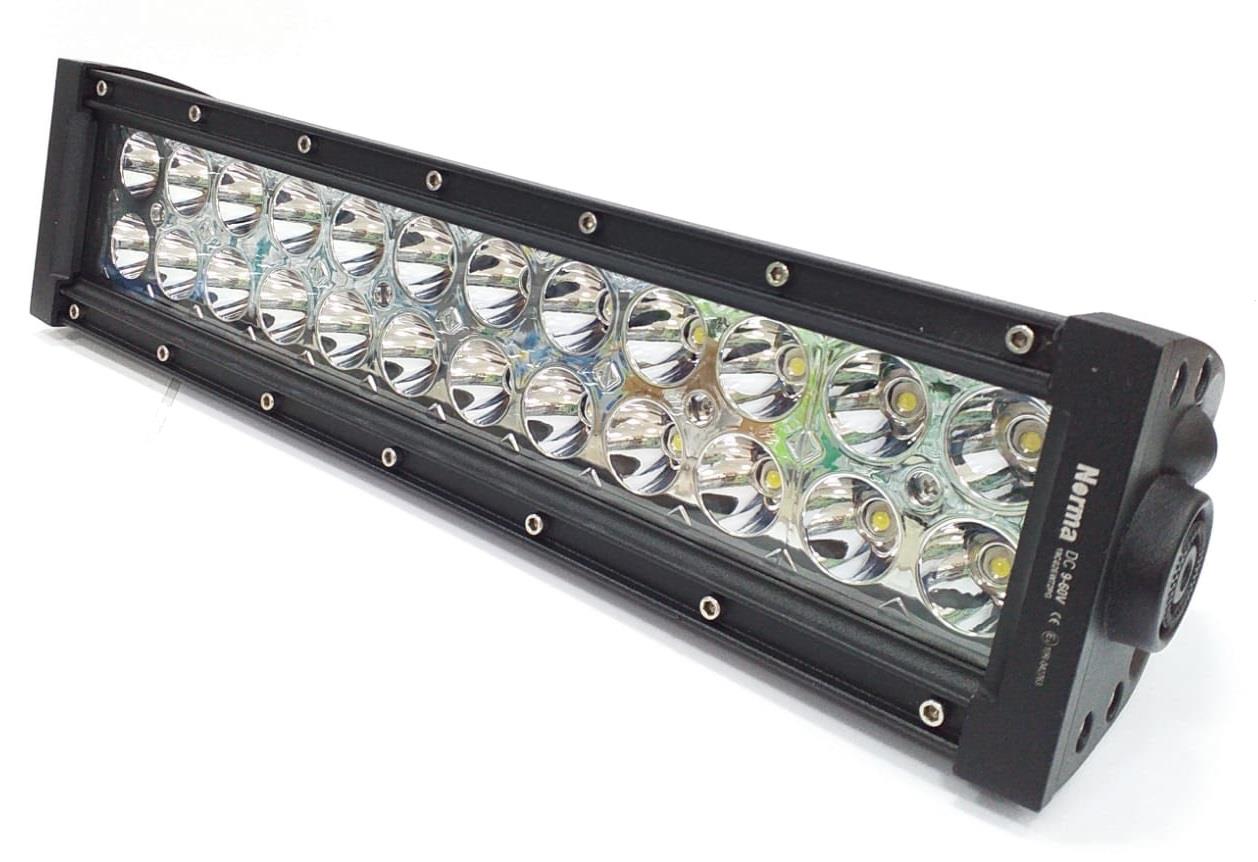 9V-60V LED BAR OFF-ROAD ÇİFT SIRA BEYAZ (24 X 3W) (33 CM) 
