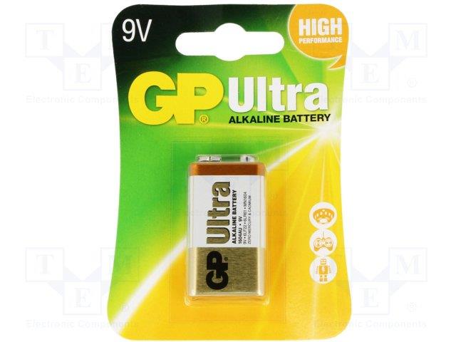 GP 9V ULTRA AKALIN PİL