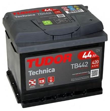 TUDOR 12V 44 AH AKÜ TECHNICA 420 A (207*175*175) (ALÇAK)