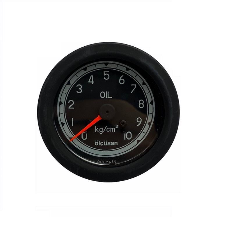 ÖLÇÜSAN YAĞ SAATİ 10 BAR MEKANİK (REKORLU BORULU TİP) (60 MM)