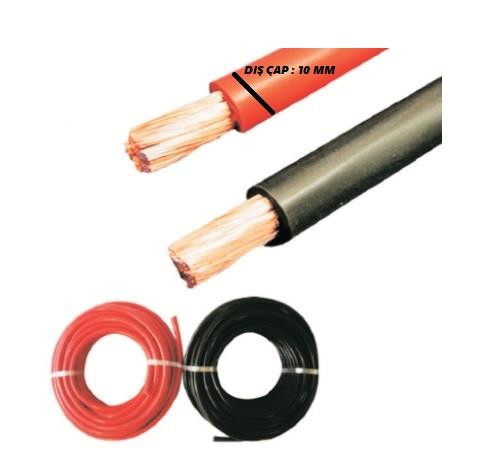 MURAT 25 MM AKÜ KABLOSU (SİYAH) (1 MT)