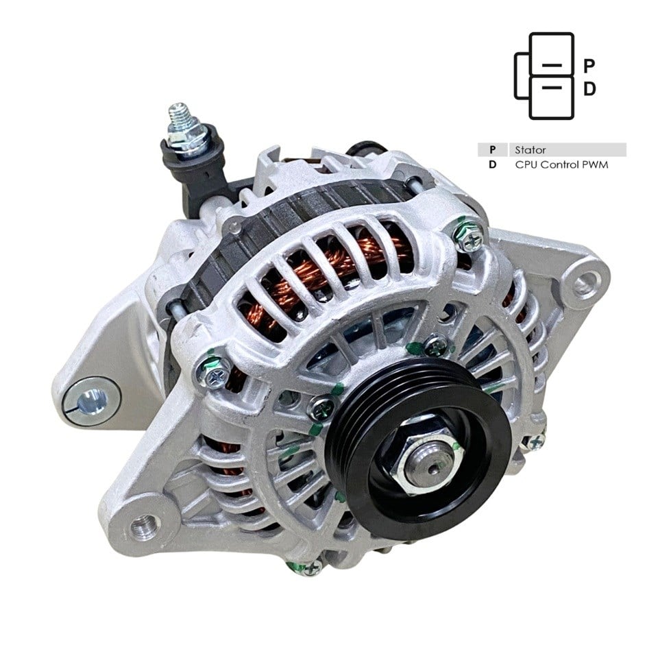 12V ALTERNATÖR DİNAMO MITSUBISHI TİPİ 80 A (P-D) MAZDA 323/5/326/626/MX-5 II/PREMACY/XEDOS
