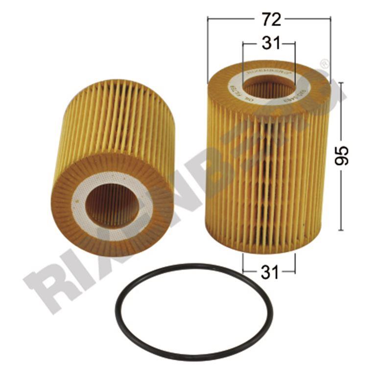 RIXENBERG YAĞ FİLTRESİ MERCEDES-CHRYSLER-JEEP
