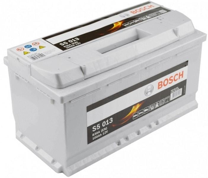 BOSCH 12V 100 AH AKÜ SILVER 830 A (EN) (S5 013) (353*175*190)