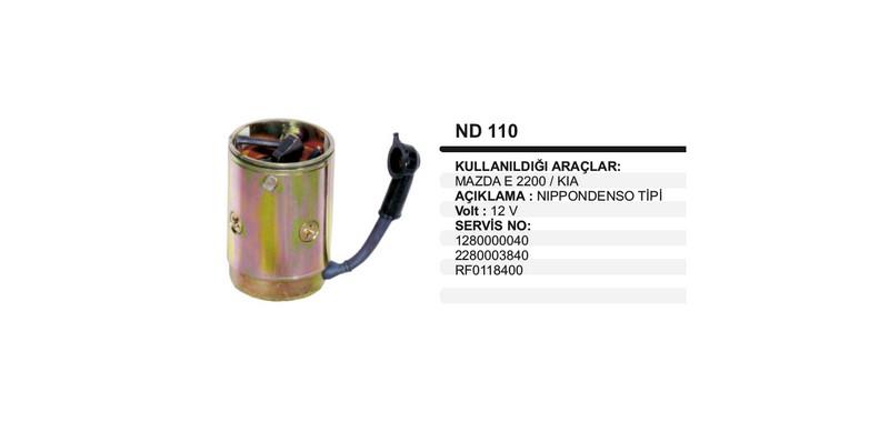 12V MARŞ GÖVDESİ NIPPON DENSO TİPİ 2 KW KIA-MAZDA E2200