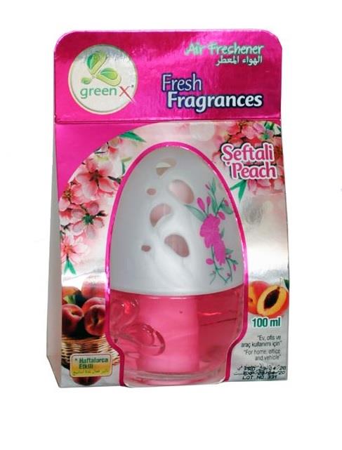 KOLÇAK İÇİ CAM ŞİŞE KOKUSU ŞEFTALİ 100ML