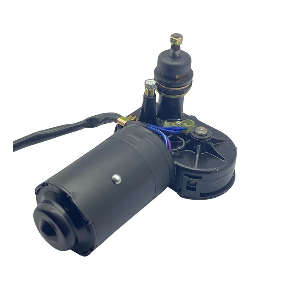 24V SİLECEK MOTORU TEK MİLLİ 90° KABİN