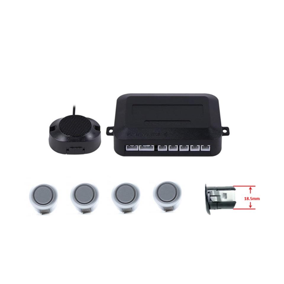 FORZA PARK SENSÖRÜ SES İKAZLI (SES AYARLI) (18 MM) GRİ